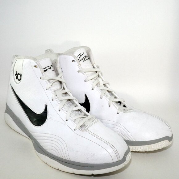 2009 Nike KD 1 White Black OG Kevin Durant Sneaker Mens US 13 344472-103 - Picture 8 of 14